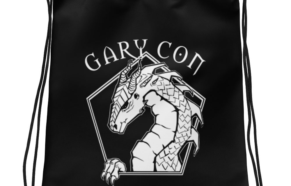 Gary Con Dragon Drawstring bag