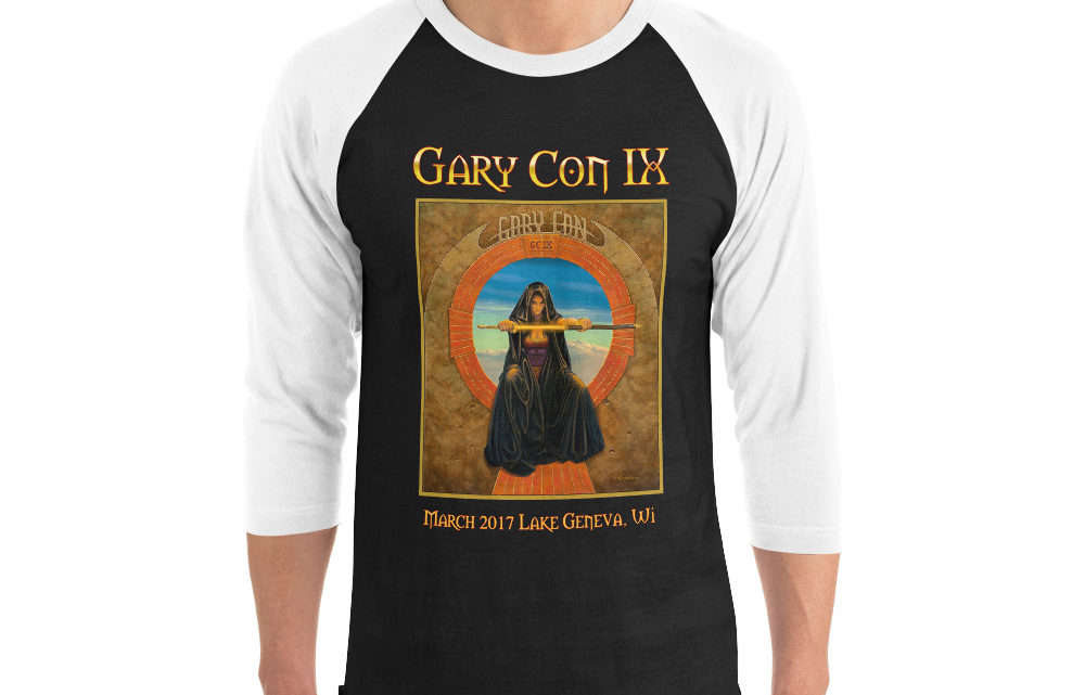 The Gate by Larry Elmore 3/4 Sleeve – Gary Con IX Shirt (PF)
