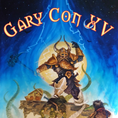 Gary Con XV – March 23rd-26th, 2023 in Lake Geneva, Wisconsin!  Badges are on sale now!