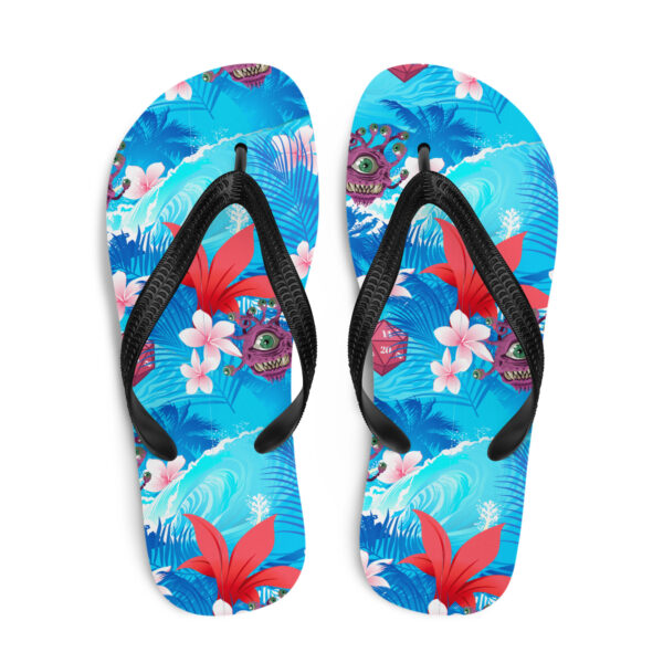 Beholder Hawaiian Print Flip-Flops - Image 3