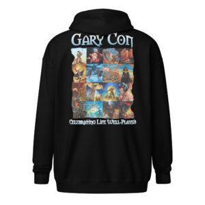Gary Con II-XVII Multi Art Unisex Zip Hoodie