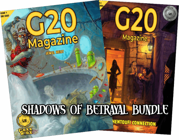 G20 Shadows of Betrayal PDF Bundle